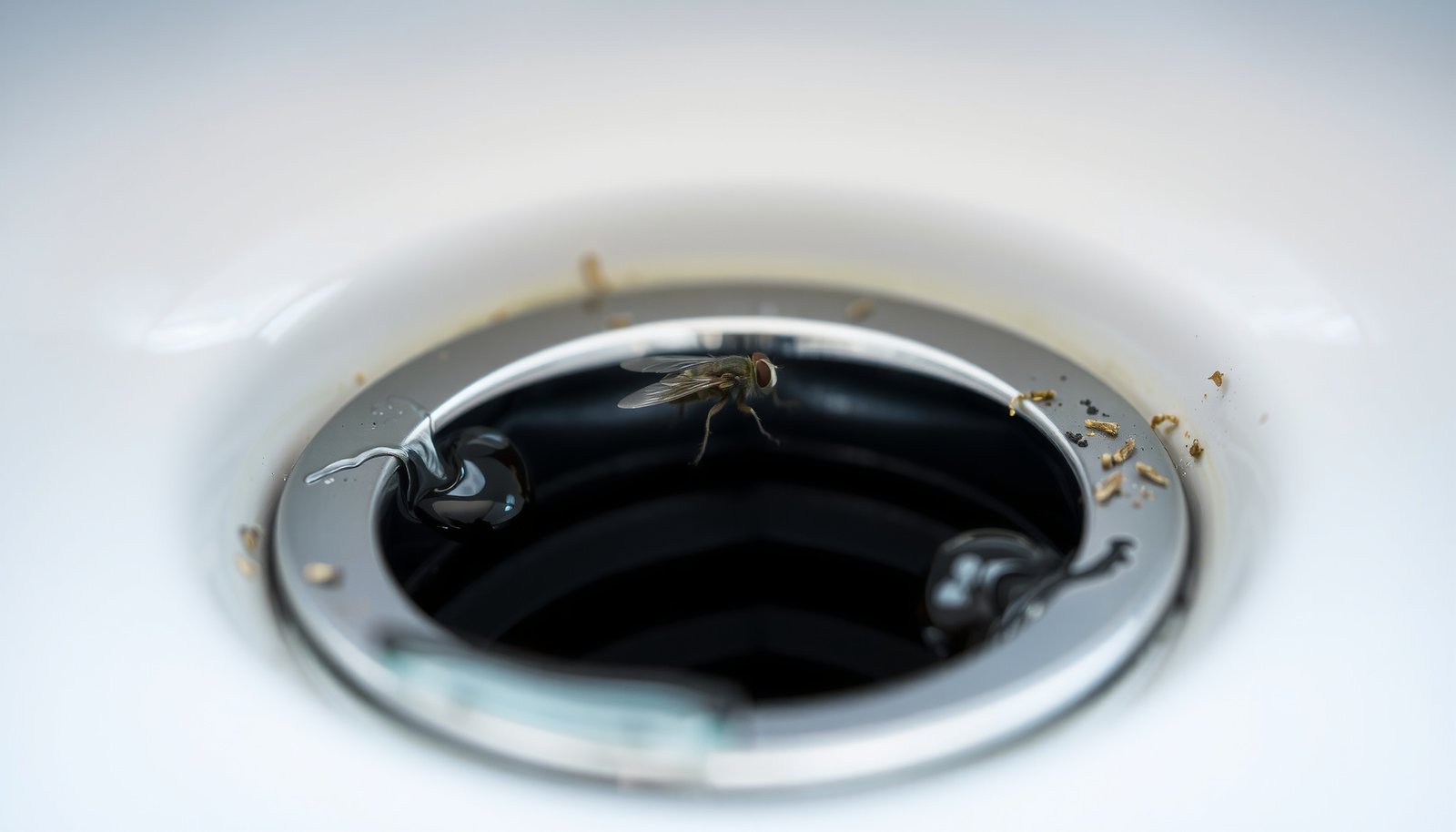 drain fly treatments close-up view