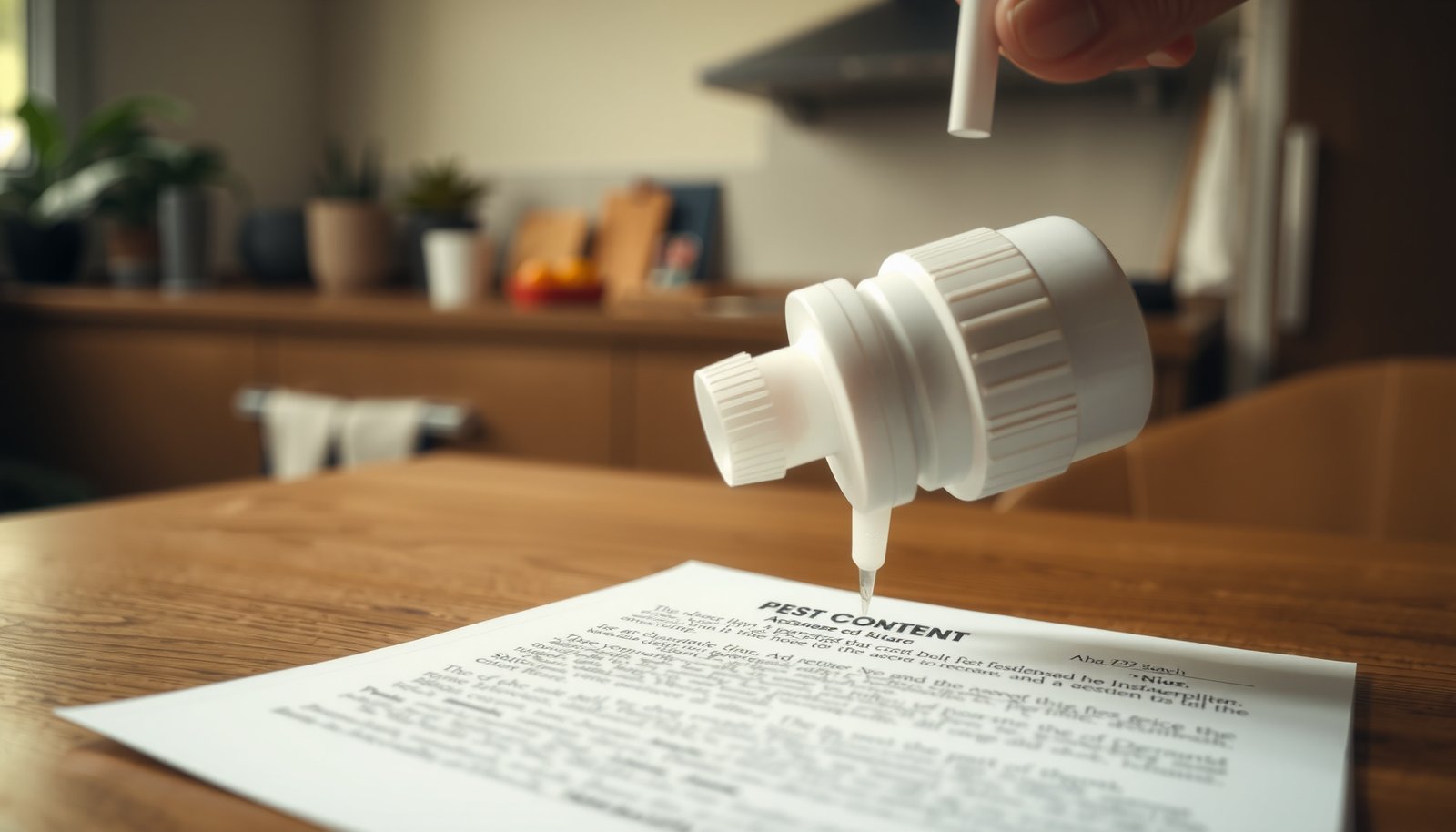pest control for renters close-up view
