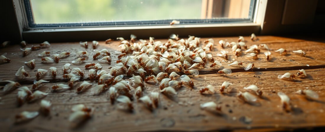 What Do Termite Swarmers Look Like After They Land?