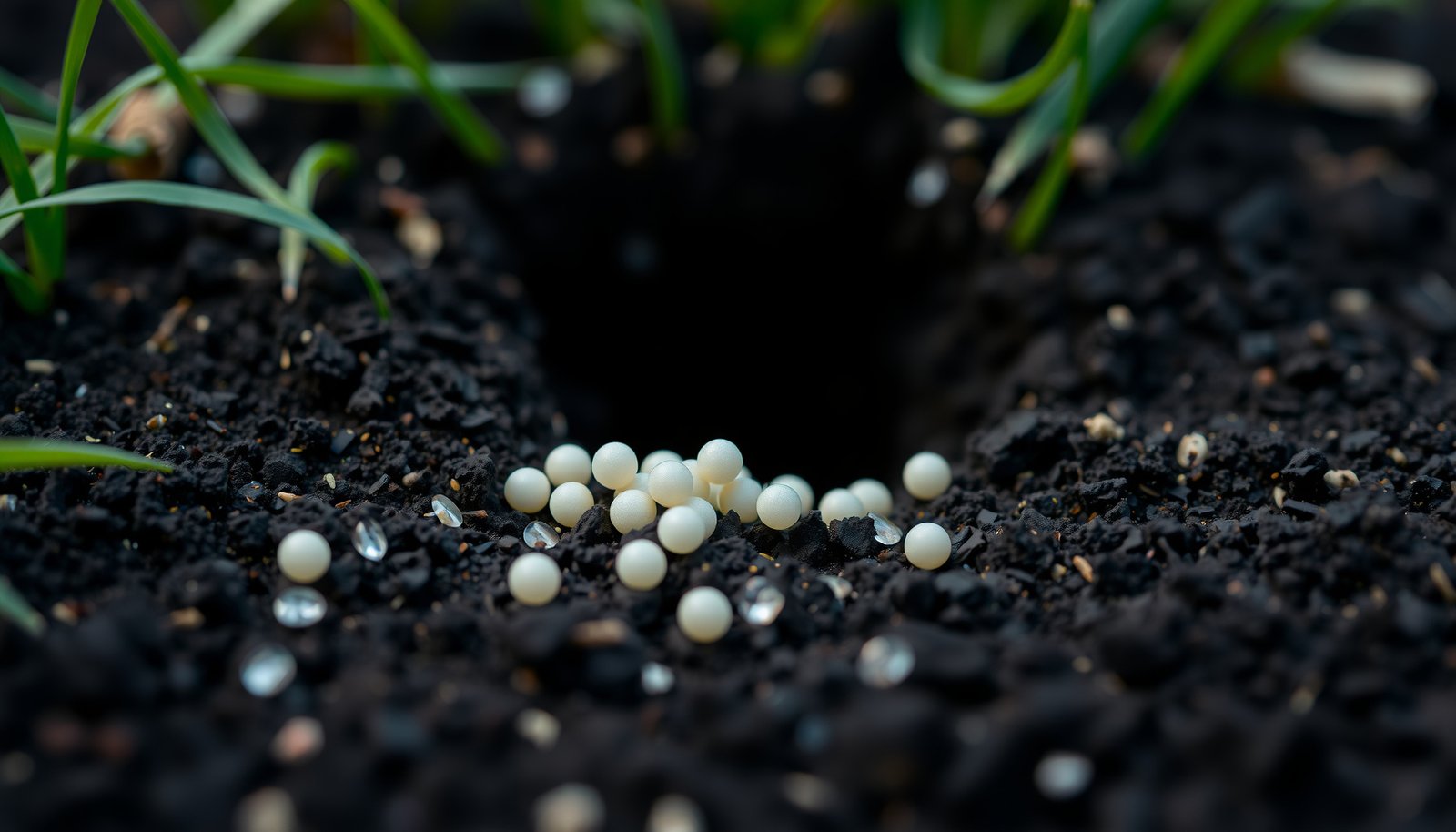mole and vole repellents close-up view