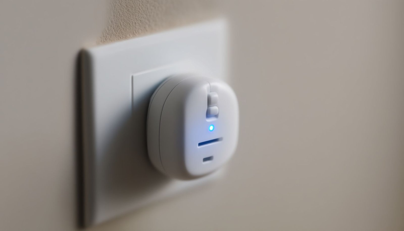 mouse repellent plug-in devices close-up view
