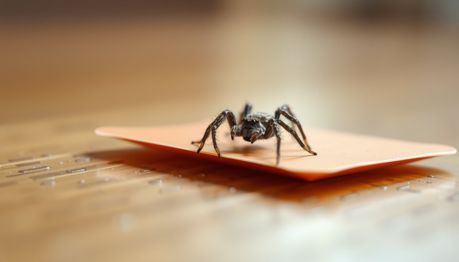 spider traps and glue boards for indoor use close-up view