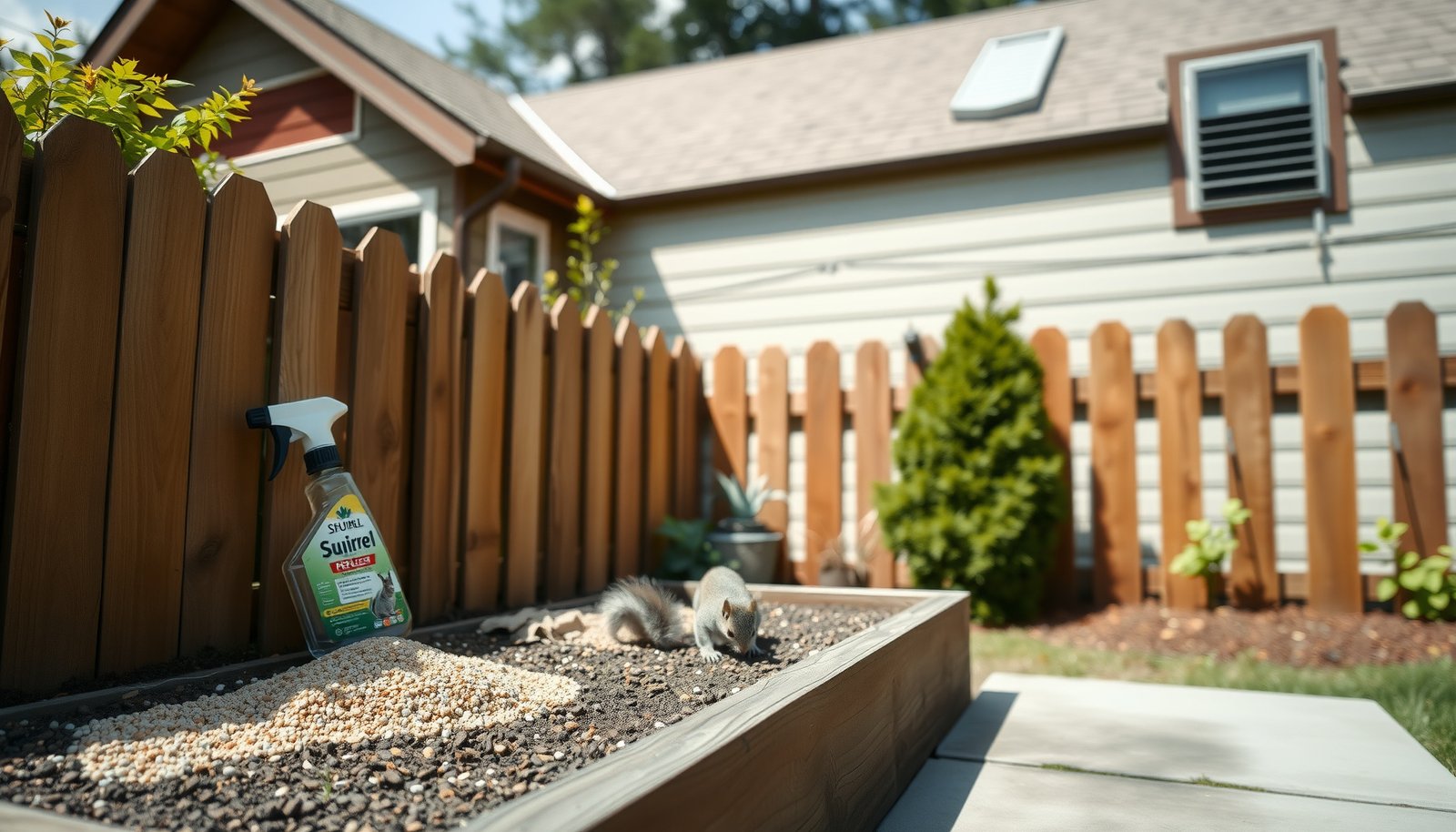 Best Squirrel Repellents for Attic and Garden