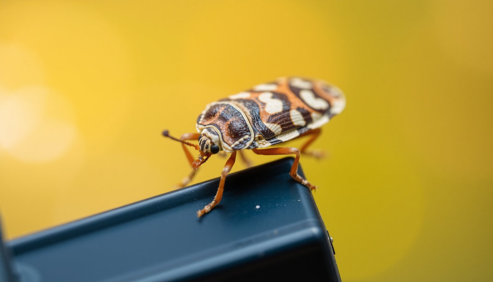 stink bug repellents and traps close-up view