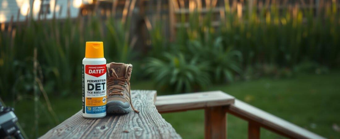 Best Tick Repellents for Yard and Clothing: Permethrin vs DEET