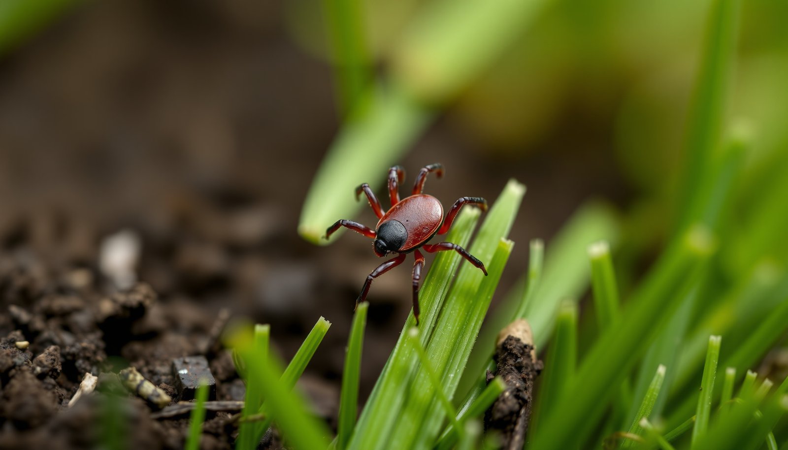 tick repellents for yard and clothing close-up view