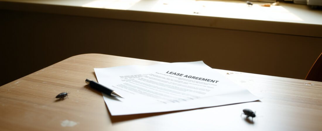 Can You Get Out of a Lease Early Due to a Roach Infestation?