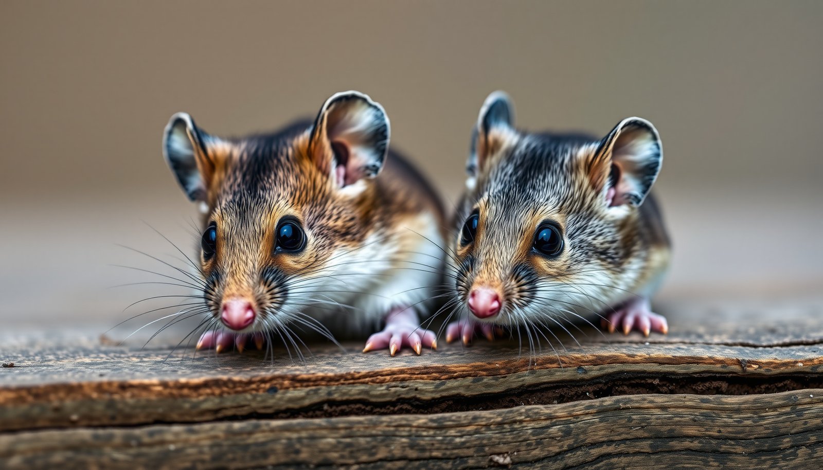 deer mouse vs house mouse close-up view