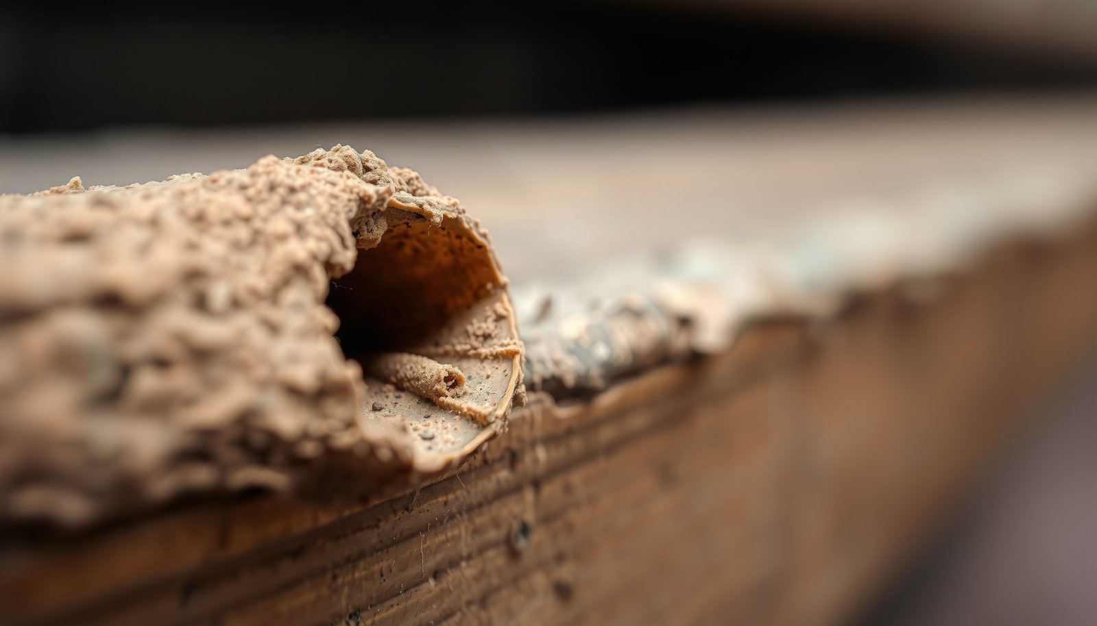fumigation vs local termite treatment close-up view
