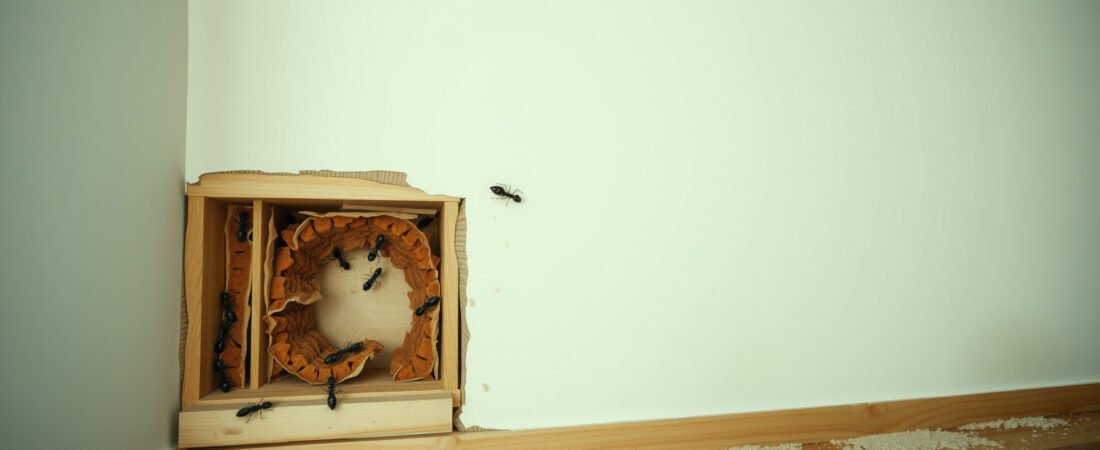 How to Get Rid of Carpenter Ants in Walls and Ceilings