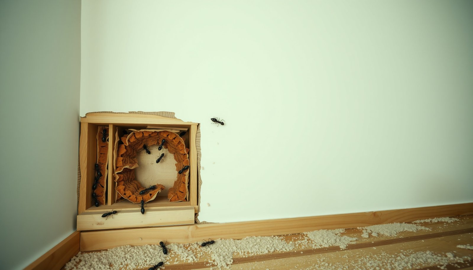 How to Get Rid of Carpenter Ants in Walls and Ceilings