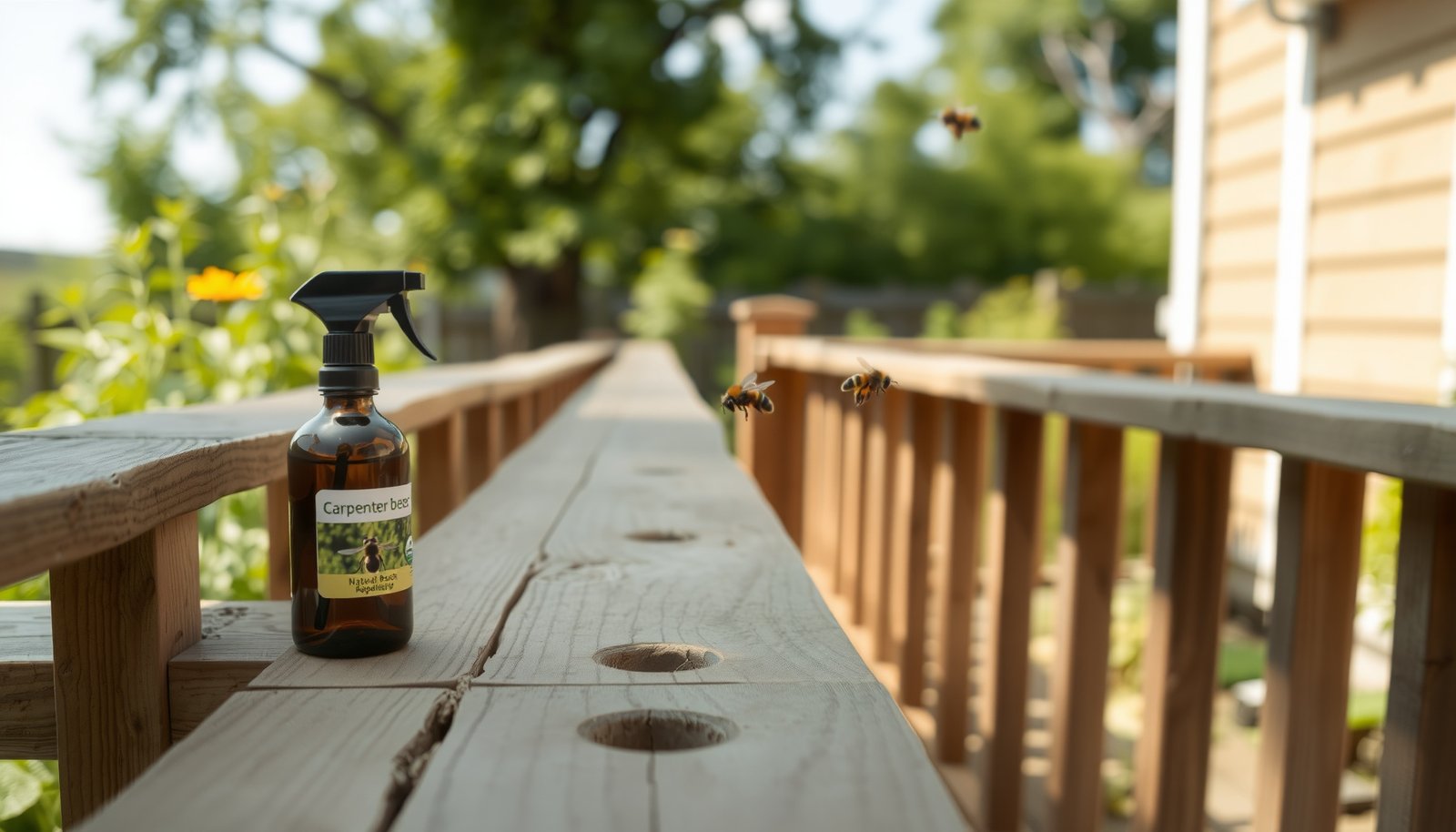 How to Get Rid of Carpenter Bees Without Killing Them