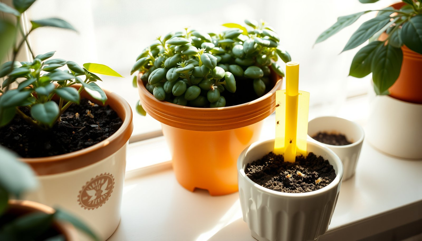 How to Get Rid of Fungus Gnats in Houseplant Soil
