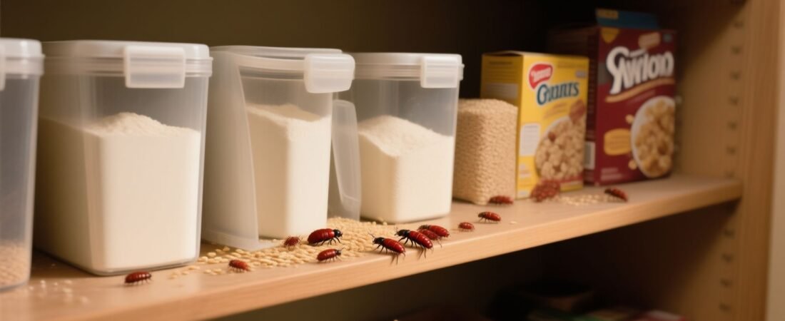 How to Get Rid of Grain Beetles in Pantry Permanently