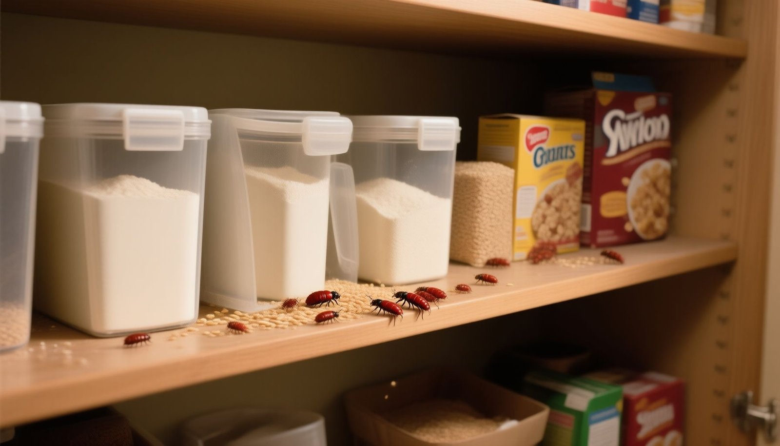 How to Get Rid of Grain Beetles in Pantry Permanently