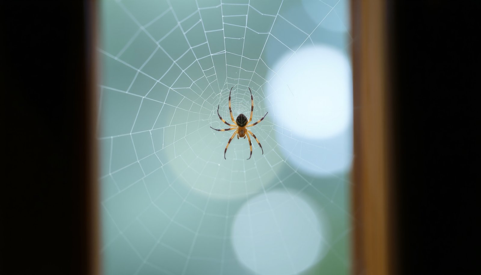 get rid of spiders naturally close-up view