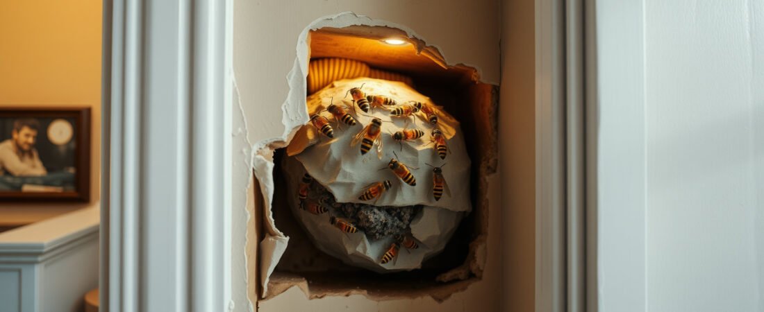 How to Get Rid of Wasps in the Wall Without Getting Stung