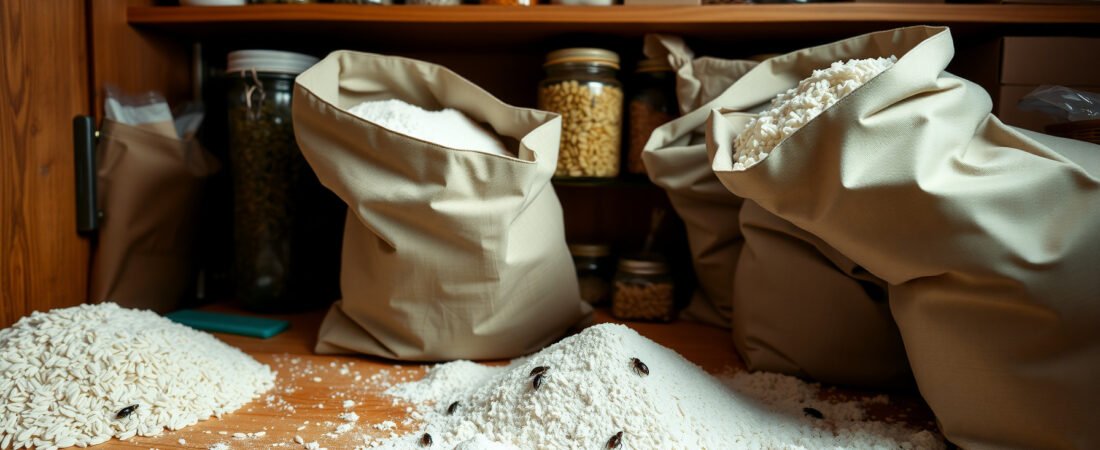 How to Get Rid of Weevils in Flour and Pantry Products