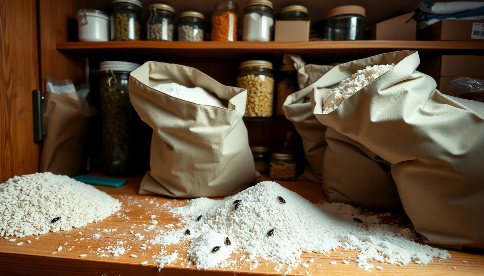 How to Get Rid of Weevils in Flour and Pantry Products