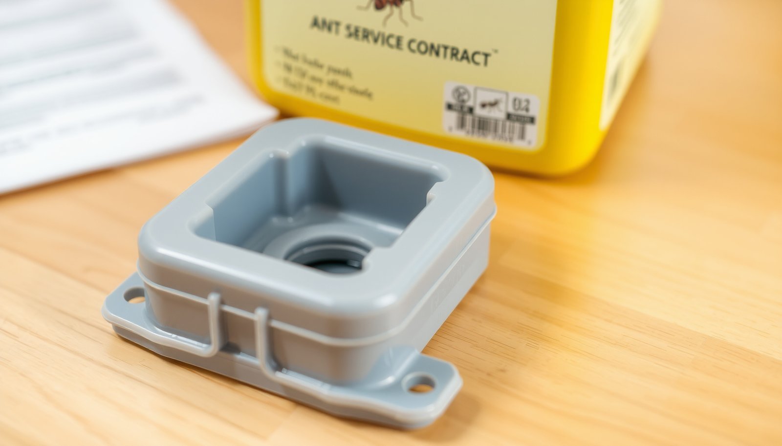 pest control warranty close-up view