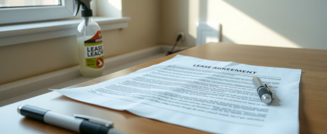 What a Lease Should Say About Pest Control Responsibility