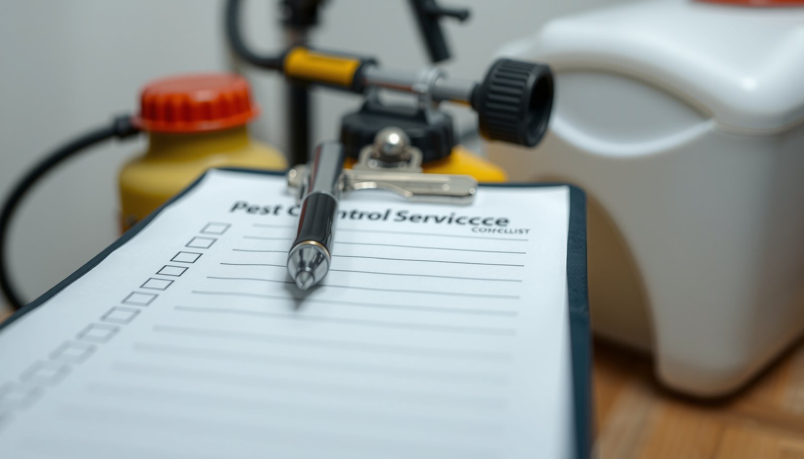 questions to ask a pest control company close-up view