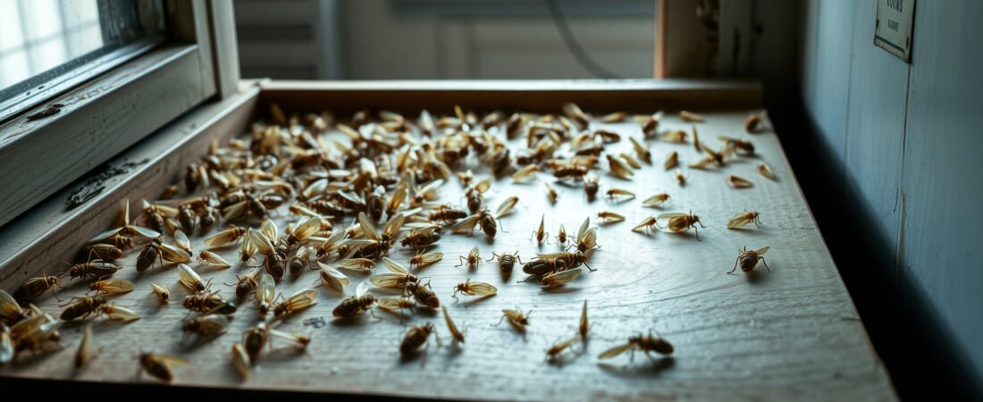 What Do Termite Wings Look Like After They Swarm?