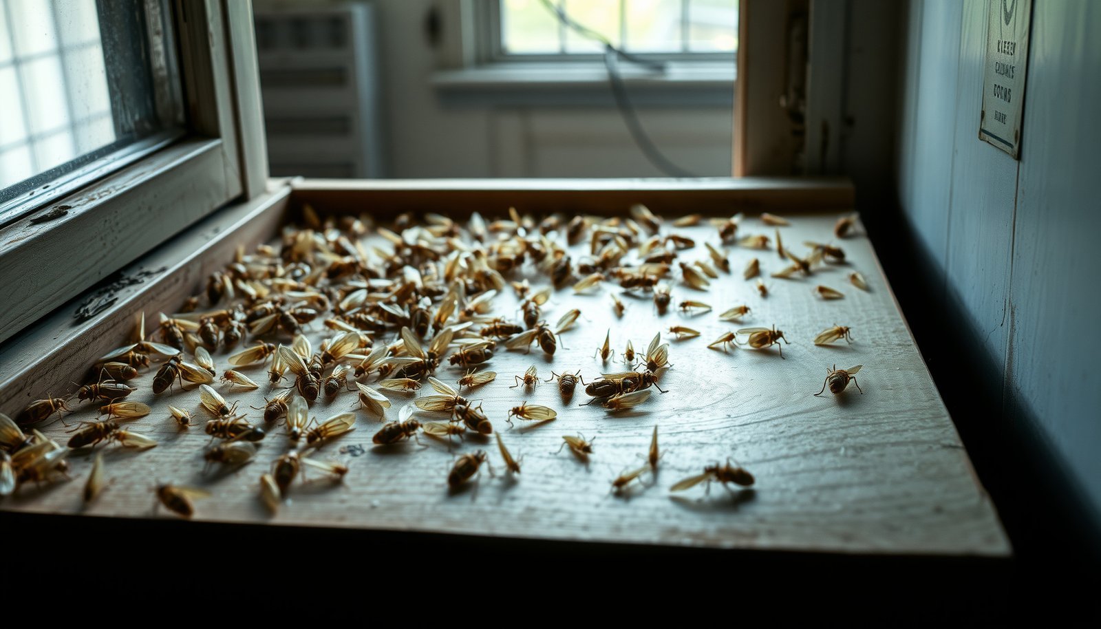 What Do Termite Wings Look Like After They Swarm?