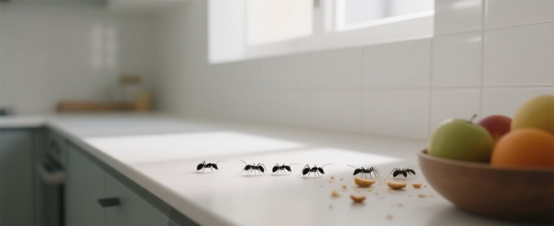 How to Get Rid of Ants on Kitchen Counter Permanently