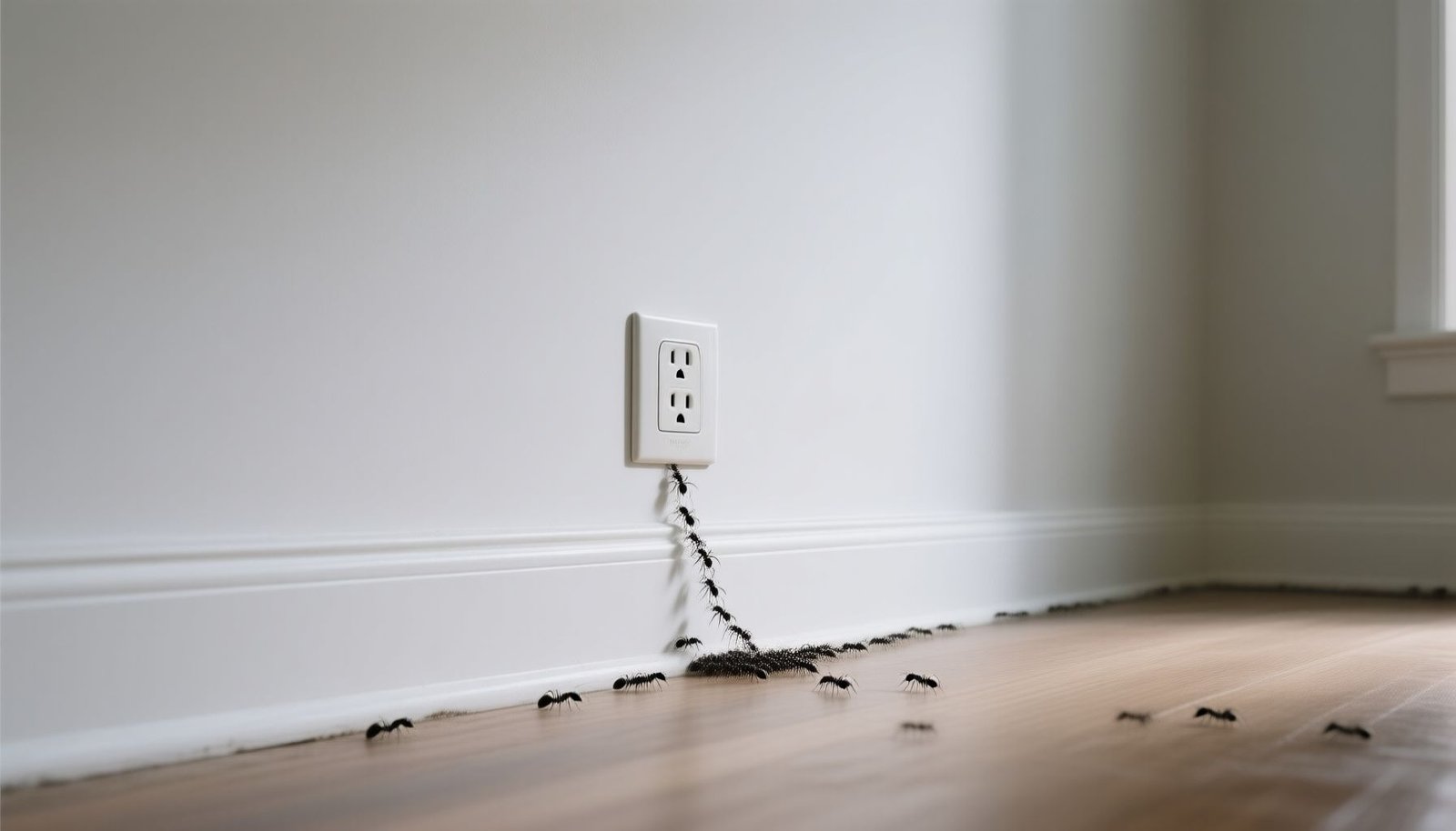 How to Get Rid of Ants Coming Through Electrical Outlets