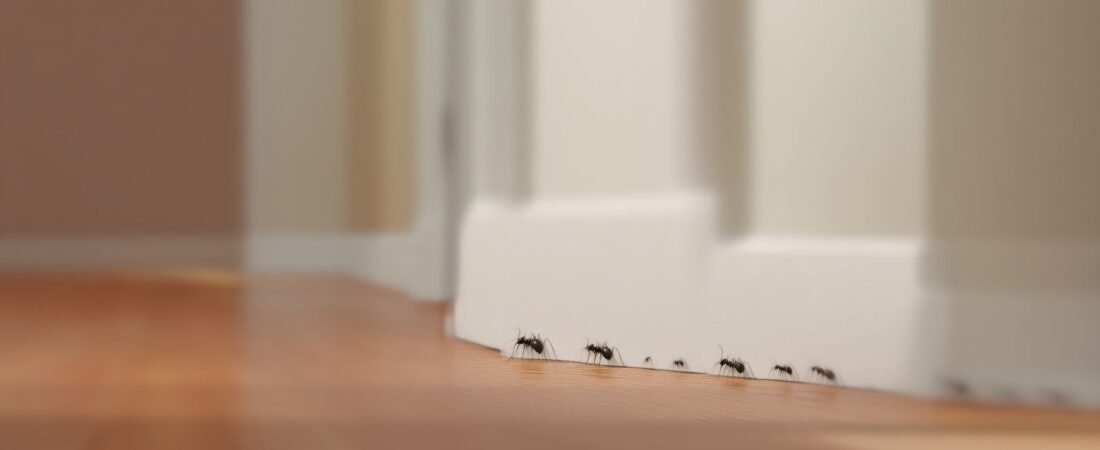 How to Get Rid of Ants Trailing Along Baseboards Overnight