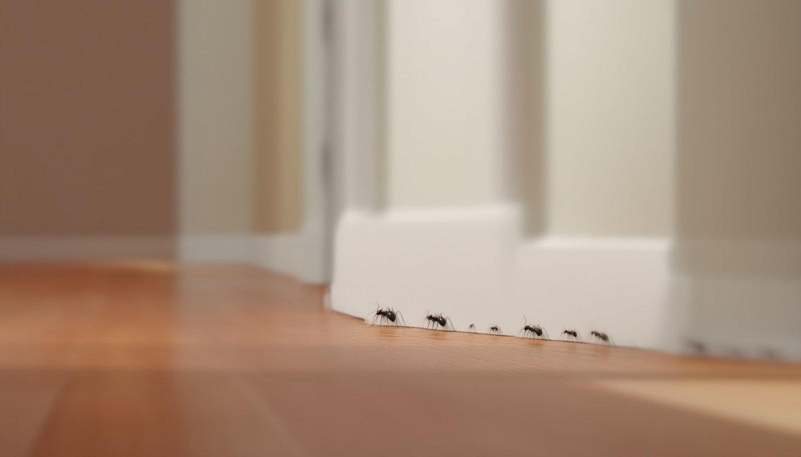 How to Get Rid of Ants Trailing Along Baseboards Overnight