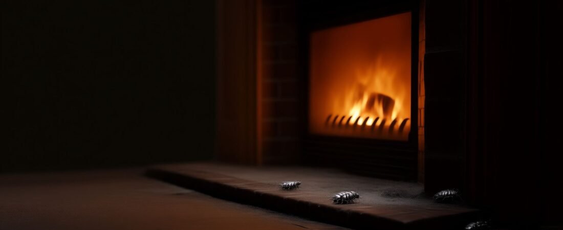 How to Get Rid of Firebrats Near a Fireplace or Furnace