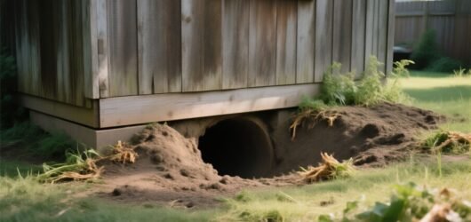 How to Get Rid of Groundhogs Under a Shed or Porch