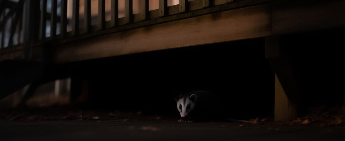How to Get Rid of Opossums Under a Deck or Crawl Space