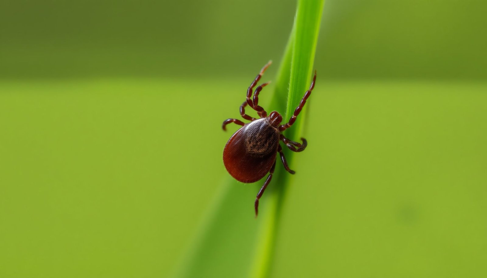 get rid of ticks in the yard without killing the grass close-up view