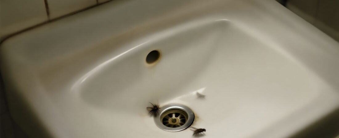 How to Identify Drain Flies: Tiny Fuzzy Flies in Your Bathroom