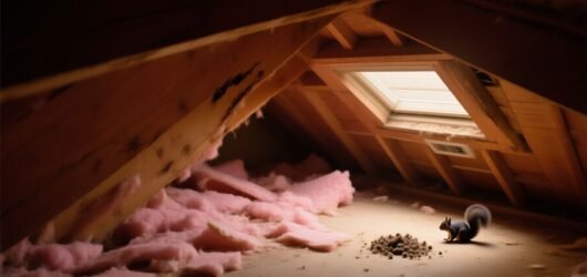 Signs of Squirrels in the Attic: Sounds, Damage and Droppings