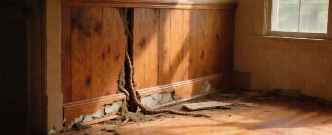 Signs of Termites in Wood Floors, Walls and Furniture