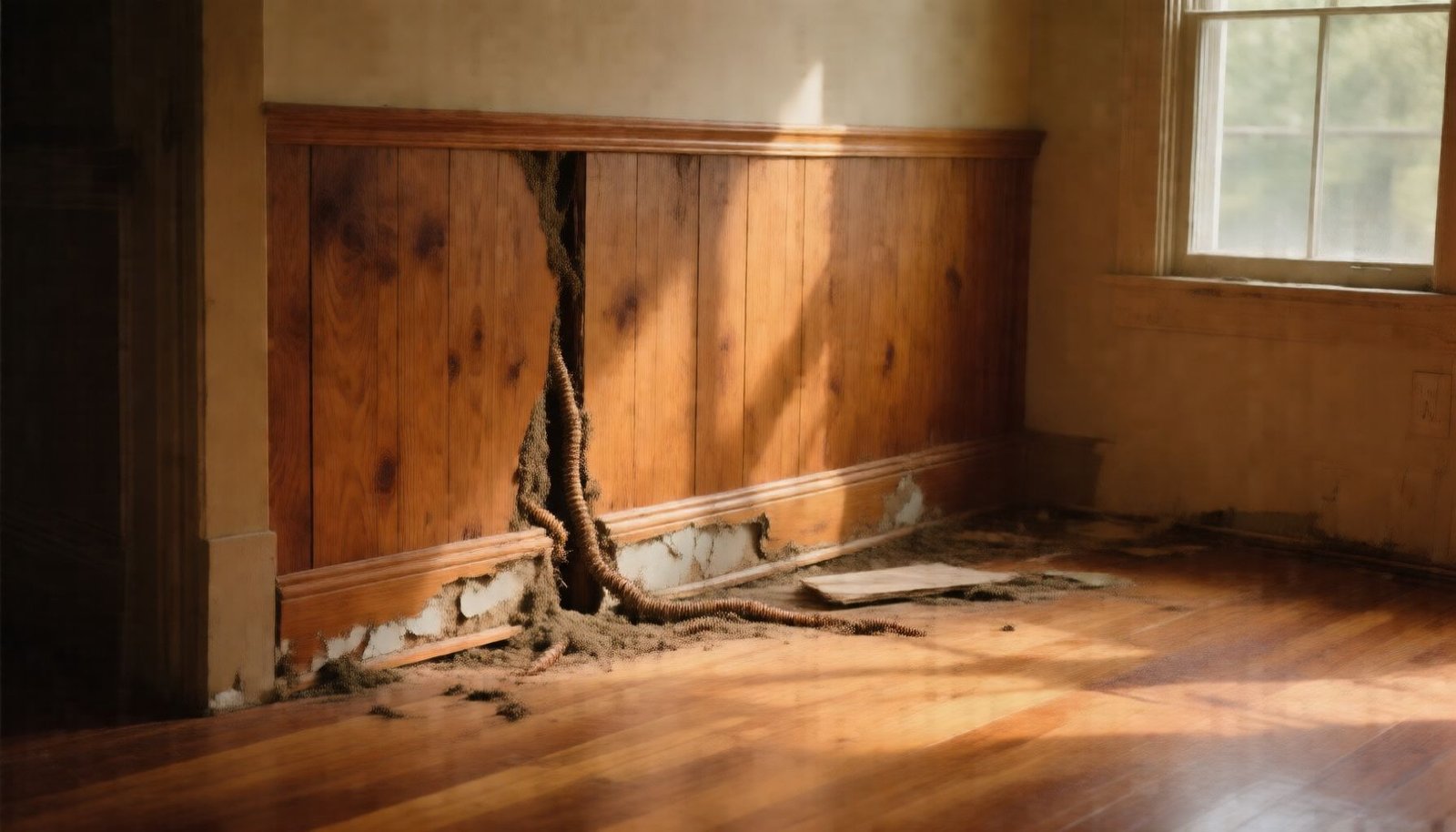 Signs of Termites in Wood Floors, Walls and Furniture