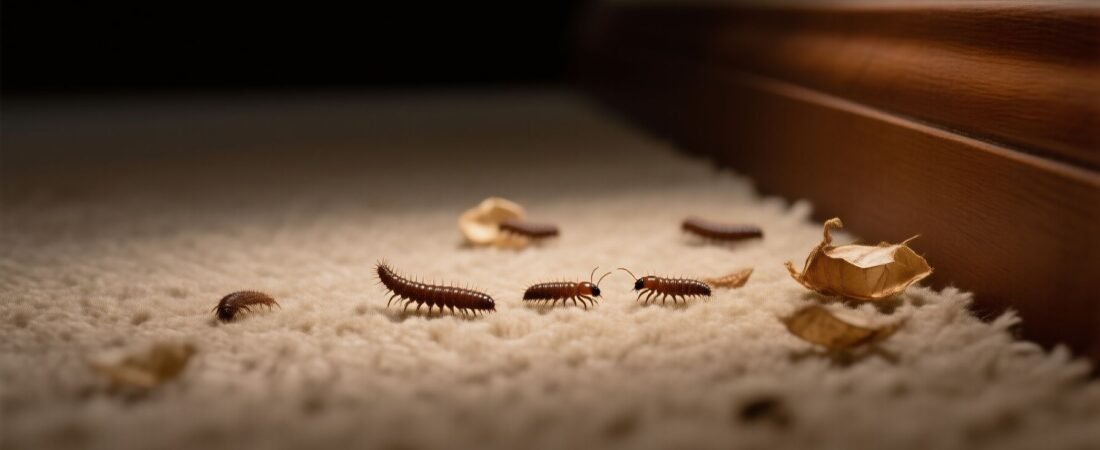 What Do Carpet Beetle Larvae Look Like? Tiny Hairy Worms Explained