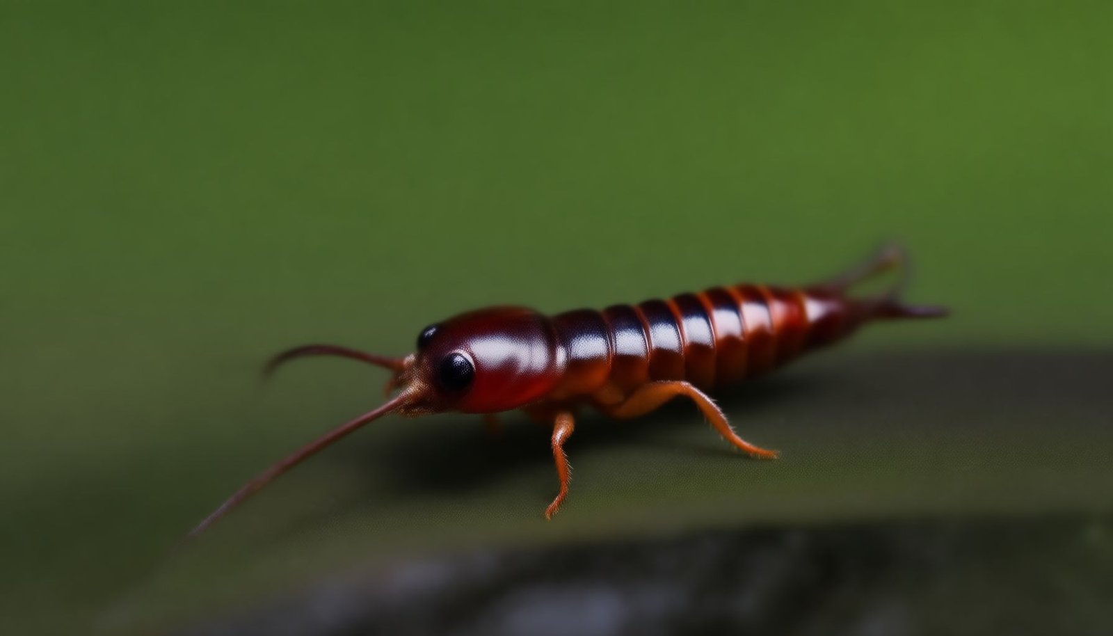 what do earwigs look like close-up view